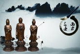 INPHIC-精品純銅佛像擺飾西方三聖佛像工藝品擺設佛教家居裝飾品擺設